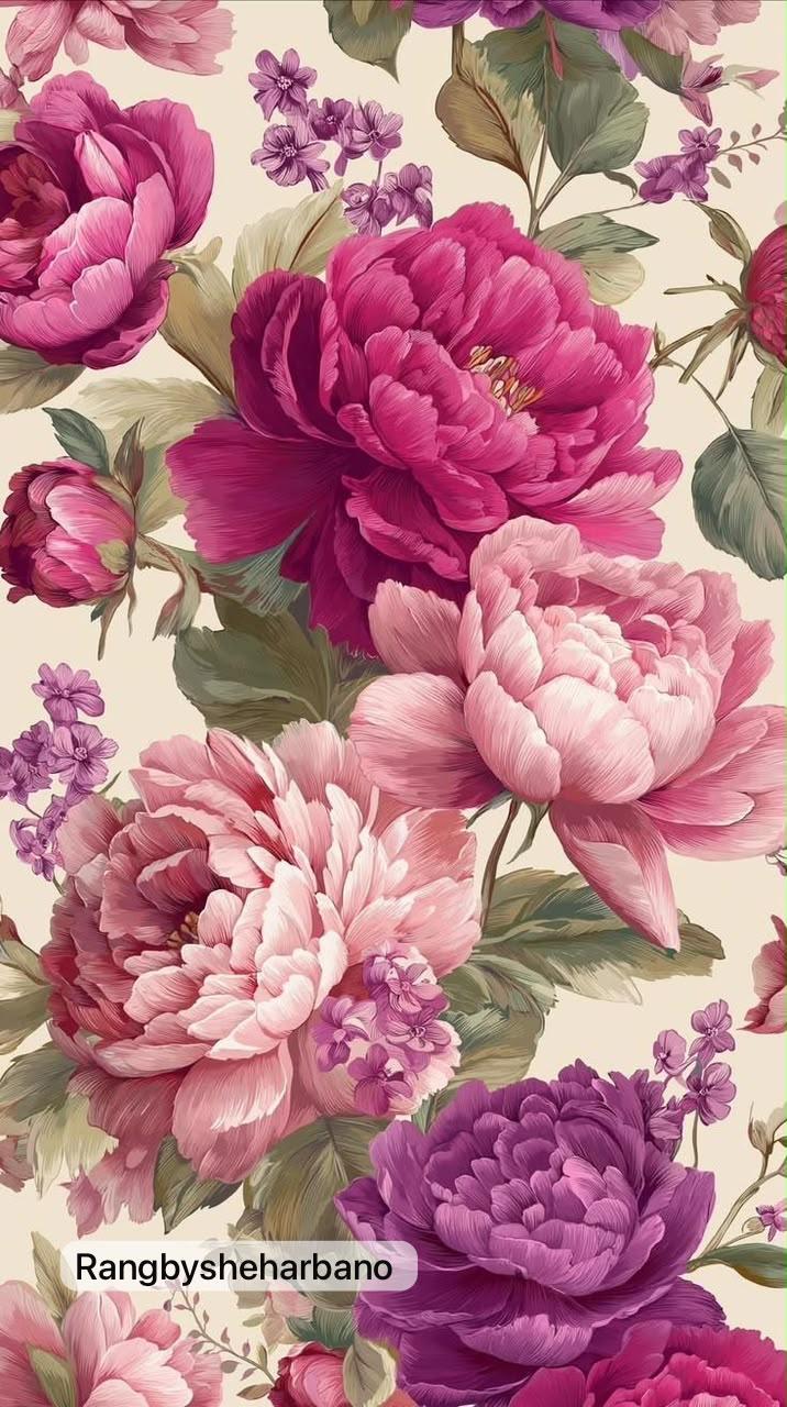 Rice Paper-Floral Design
