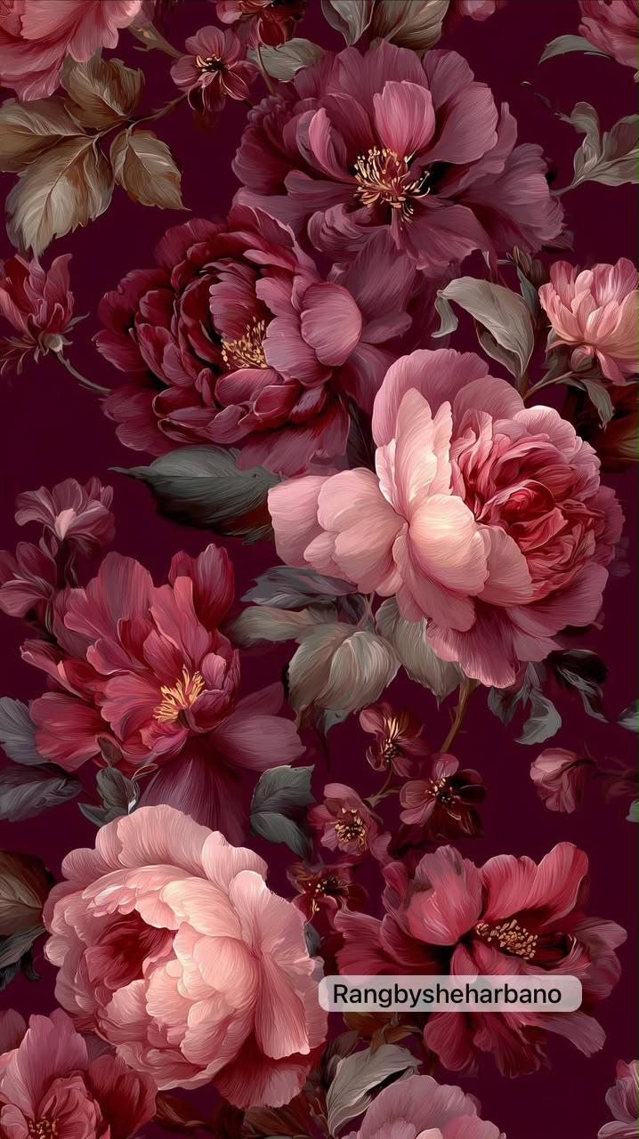 Rice Paper-Floral Design