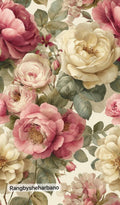 Rice Paper-Floral Design
