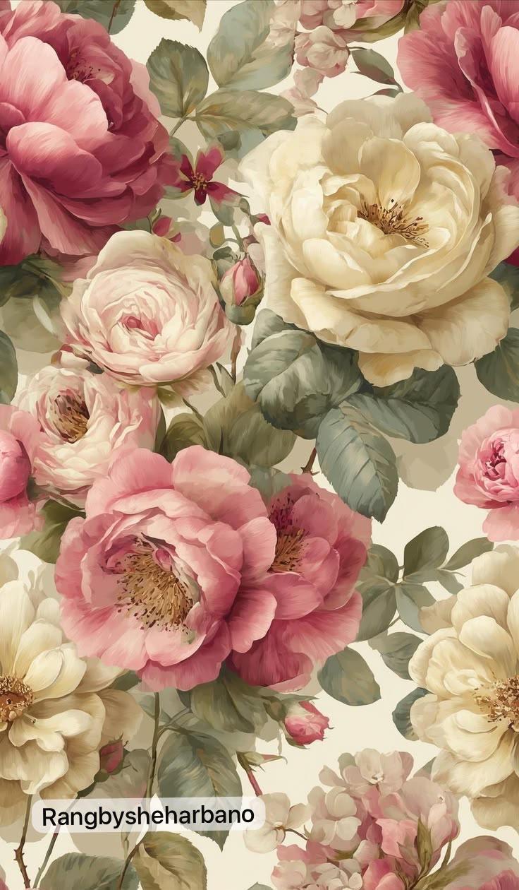 Rice Paper-Floral Design