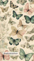 Rice Paper-Butterfly Design